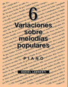 foto libro 6 Variaciones sobre melodias populares